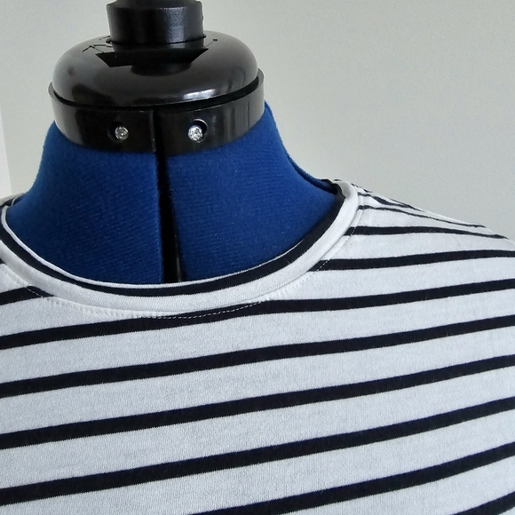 Boden Breton Striped Long Sleeve Tee | Parisian Spring Classic Nautical Size M - Picture 6 of 13
